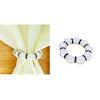 Set of 60 Tissue Holders Bead Christmas Tissue Buckles Christmas Bead Serviettes Rings Suitable for Tissue Decors