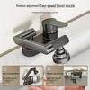 Double-Hole Bathroom Sink Faucet with Hot/Cold Mixer Valve for Washbasin - Traditional Three-Hole Design