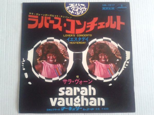 

7inch Record SARAH VAUGHAN A Lovers Concerto Yesterday SM1017 MERCURY Japan Blues Used