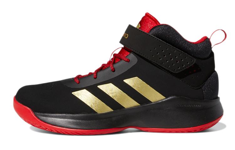 

Adidas Cross Em Up 5 Cushioning, Wear Resistant Low top Children s Basketball Shoes Kids GZ0119 28