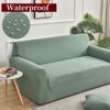 Waterproof Elastic Sofa Cover Corn Velvet Adjustable Stretch Slipcovers Corner Couch Covers 1/2/3/4 Seater L Shape