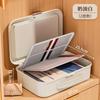Certificate Storage Box Bag Large Capacity Household Family Certificate Document Special Storage Organization Box