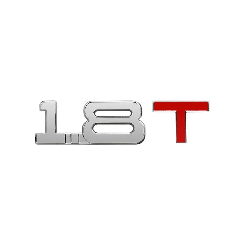 3D Metal Car Trunk Engine Displacement Emblem Badge Decal Stickers 1.3T 1.4T 1.5T 1.6T 1.8T 2.0T 2.2T 2.4T 2.5T 2.8T 3.0T Logo