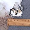 Iron On Kitty Jeans Jacket Embroidered Clothes Embroidery Clothes Decoration Patches Badges Appliques Sewing Fabric