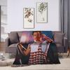 Singer H-Harrys S-Styles  Blanket  Picnic Flannel Throw Blanket For Bedroom Soft Warm Custom Quality Bedspread Gift