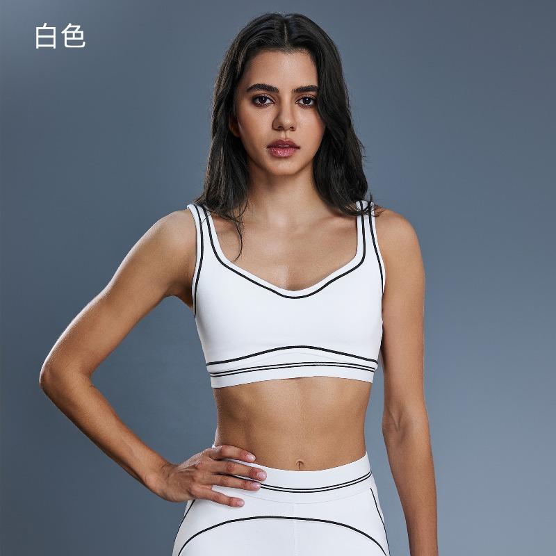 Naked Skin-friendly Running Fitness Yoga Bra Women's High-strength Shockproof Breast Sports Underwear Women