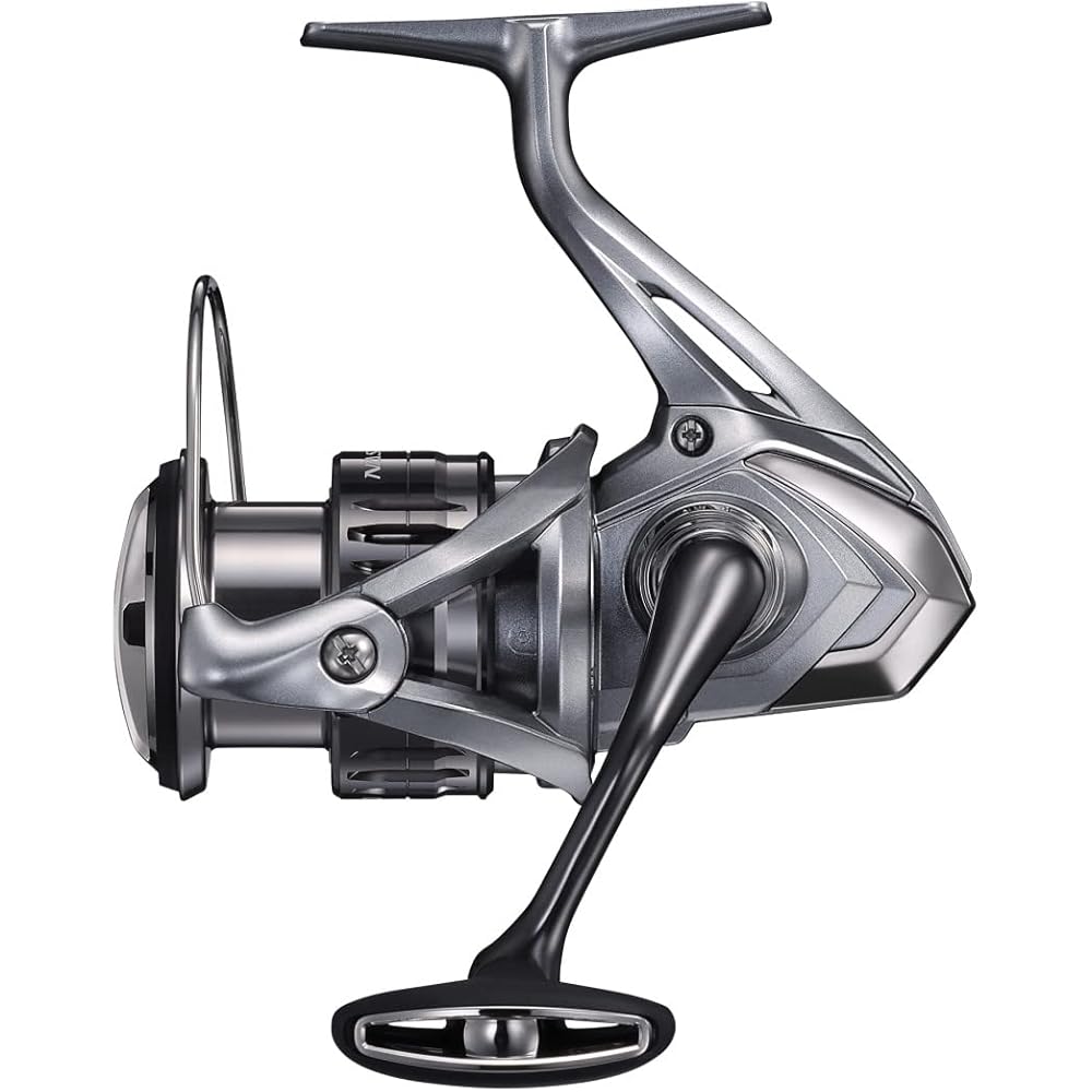 Shimano Nasci C5000XG Spinning Reel Lightweight Design, Smooth Drag System, High Gear Ratio Fishing Tackle