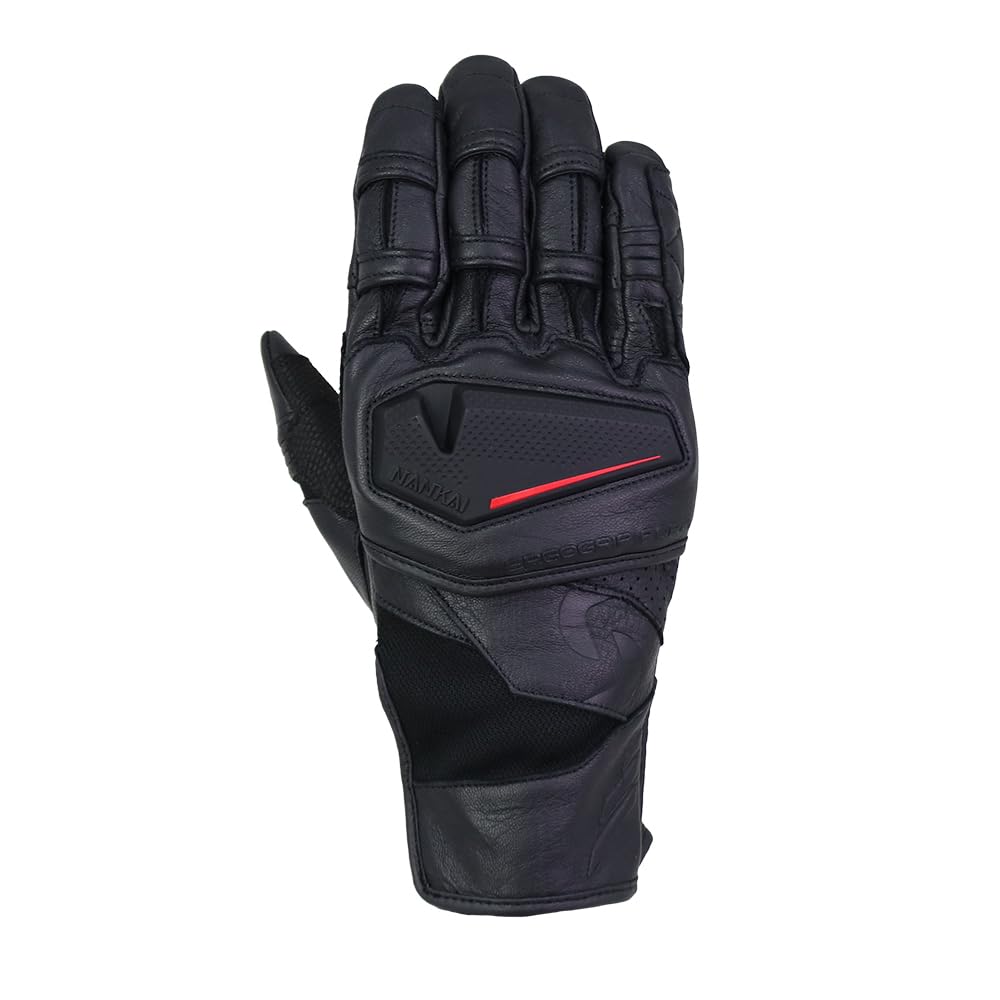 

NANKAI ErgoGrip Aerodynamic Motorcycle Size by Nankai Parts Gloves, Black, L, SDG-7066, чёрный