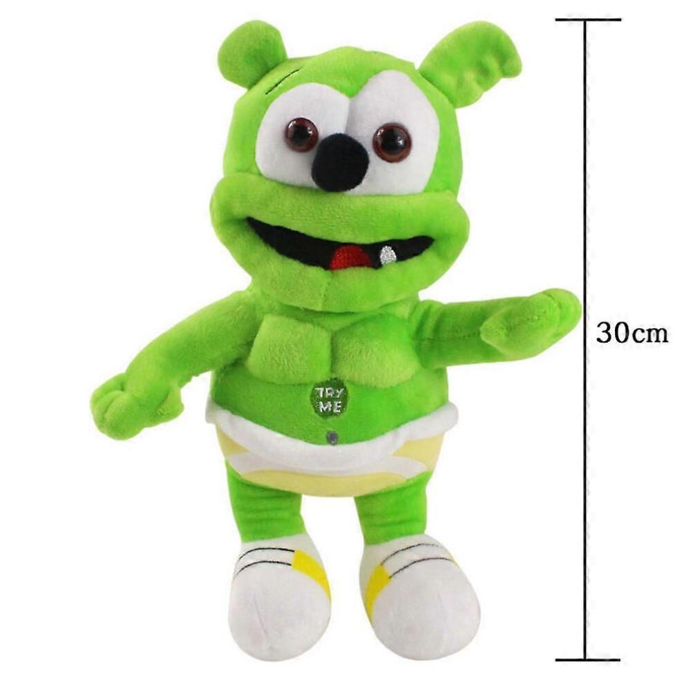 Singing I AM A GUMMY BEAR Musical Gummibar Soft Plush Doll Toy Kids Gift