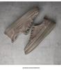 Men's Trendy British Casual Leather Sports Board Shoes, Retro Workwear Style
