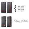 EUCAGR Carbon Fiber Flip Magnet PU Leather Wallet Phone Case for Samsung S26 Ultra S25 S24 S23 S22 S21 S20 S10 S9 S8 Plus Cover