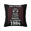 Big Brother George Orwell Cushion Covers Xcm Velvet Throw Pillow Case for Sofa Car Square Pillowcase Home Decorative