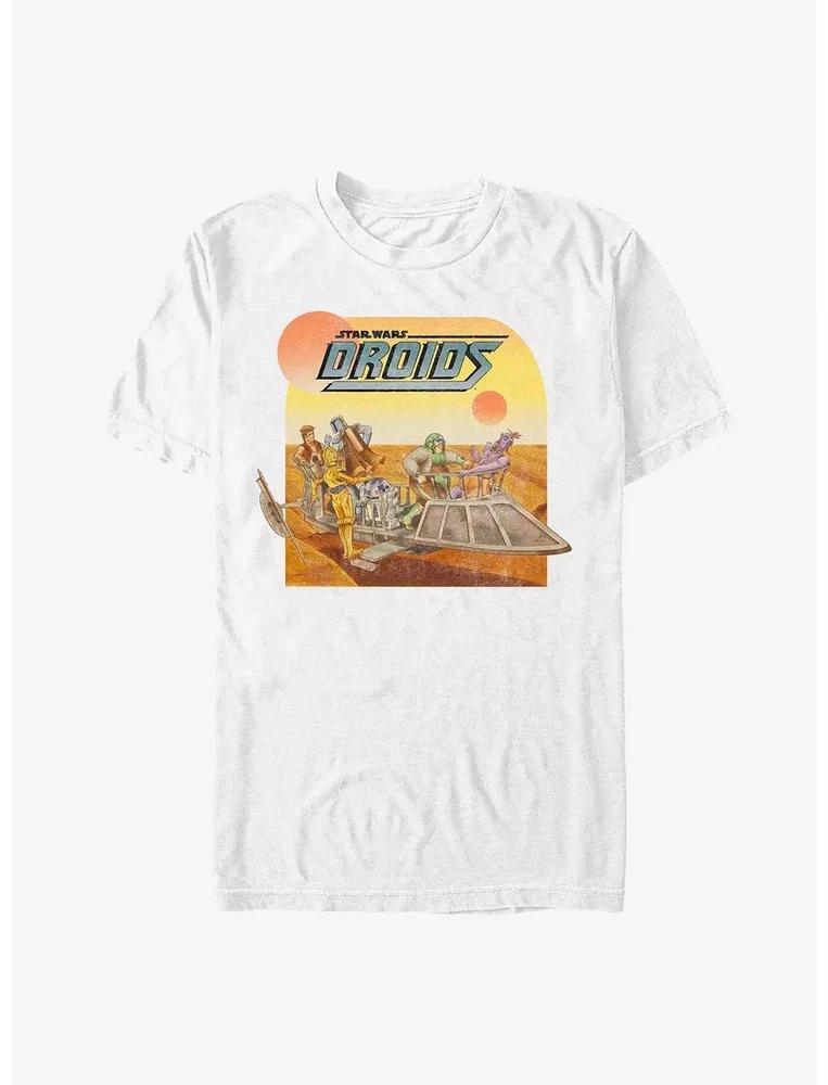 Star Wars Droid Sunset TShirt Unisex White S