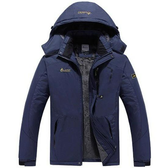 Unisex Outdoor Mountaineering Jackets with Plus Size Options and Velvet Lining