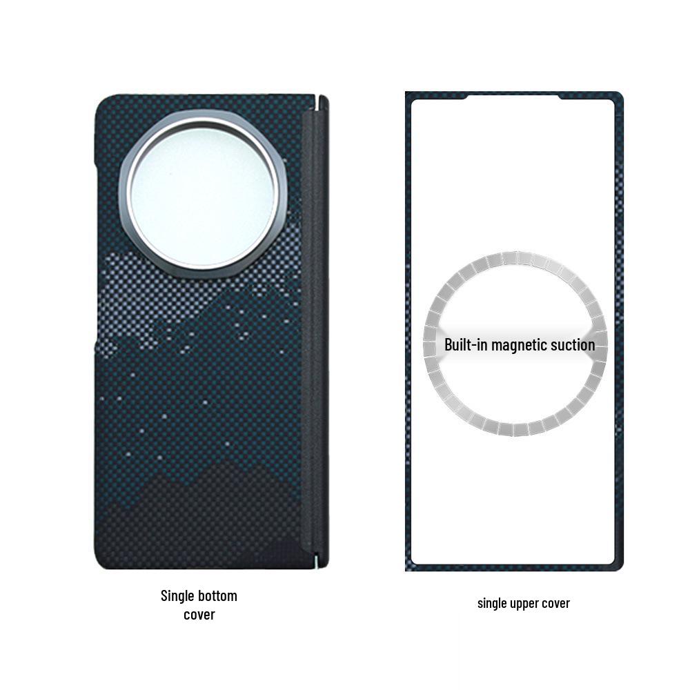 Honor MagicV5 Kevlar-Carbon Fiber Slim Anti-Fingerprint Phone Case