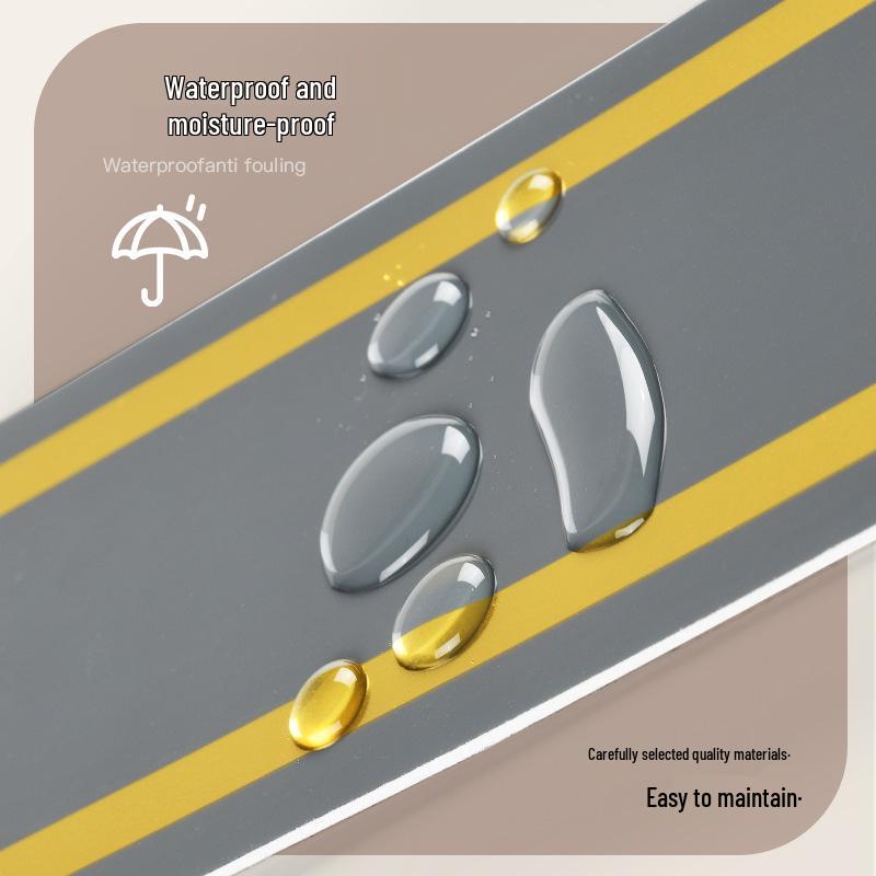 10cm X 5m Self-Adhesive Wall Sticker Roll: Tile Skirting Board & Corner Decoration