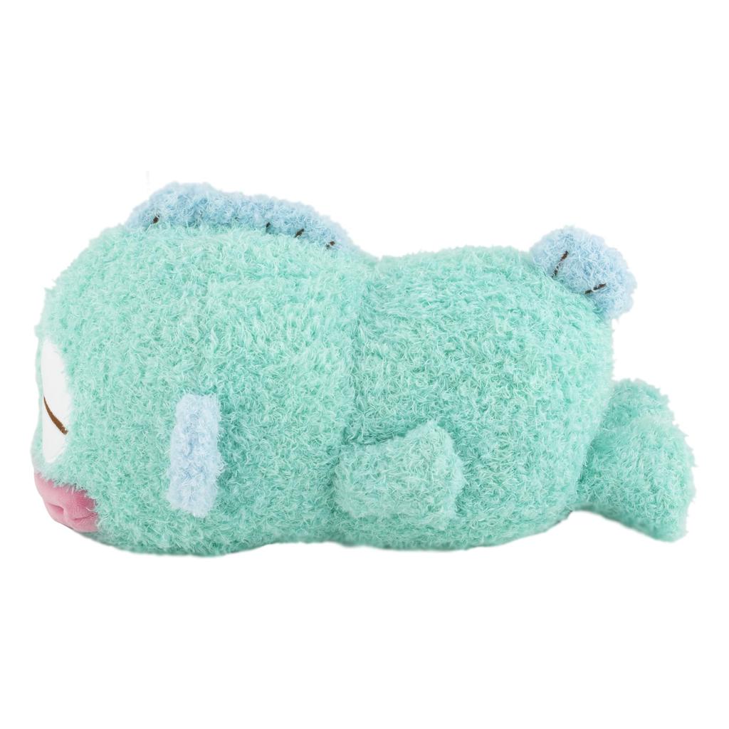 MORIPiLO Hangyodon Body Fluffy Large Plush Sanrio Morishita Makura No 433610 Pillow, Co-sleeping Pillow, Green, Approx. 20x55cm, Cushion, Characters,
