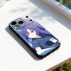 Hayase Yuuka B-Blue A-Archive Phone Case For iPhone 11,12,13,14,15,16,17,Pro,Max,Plus,E,SE4,Air,Mini Black Soft Cover