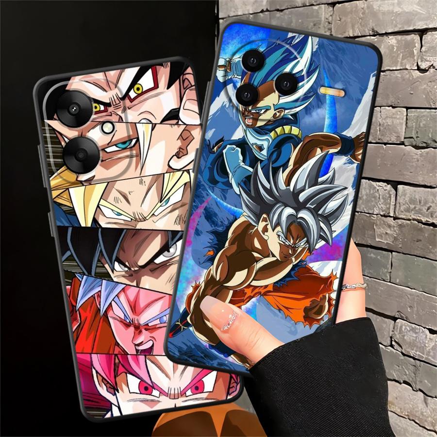 Funda Phone Cover Case for Xiaomi Redmi K40 K80 Pro 14C 10 A5 A1 A2 Plus A4 12C 9 13C A3 Goku Cool Dragon Ball