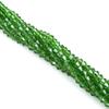 4mm Faceted Diamond Crystal Glass Beads for Handmade Hair Accessories