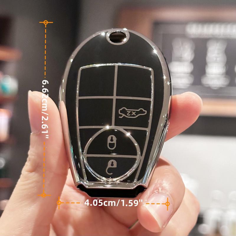 

Чехол-брелок для Dodge Ram 1500 Challenger Charger Durango Grand Caravan Journey Chrysler 300 Town Country для Jeep Keyless Ent чёрный