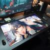 Yunli Mauspads 500X1000 mm Großes Gaming-Mauspad Gamer XL Gummi Otaku Tastaturunterlage Laptop Schreibtischmatte