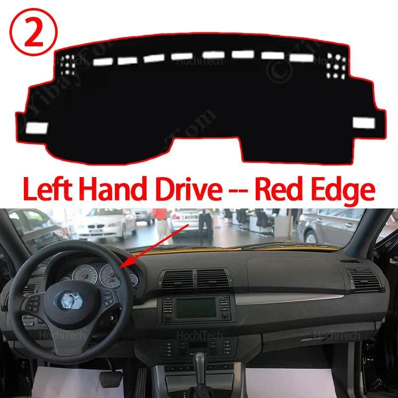 For BMW X5 E53 1999 2000-2006 Car Dashboard Cover Avoid Light Pad Sun Shade Anti-UV Carpets Non-Slip Case Mat 2001 2002 2003