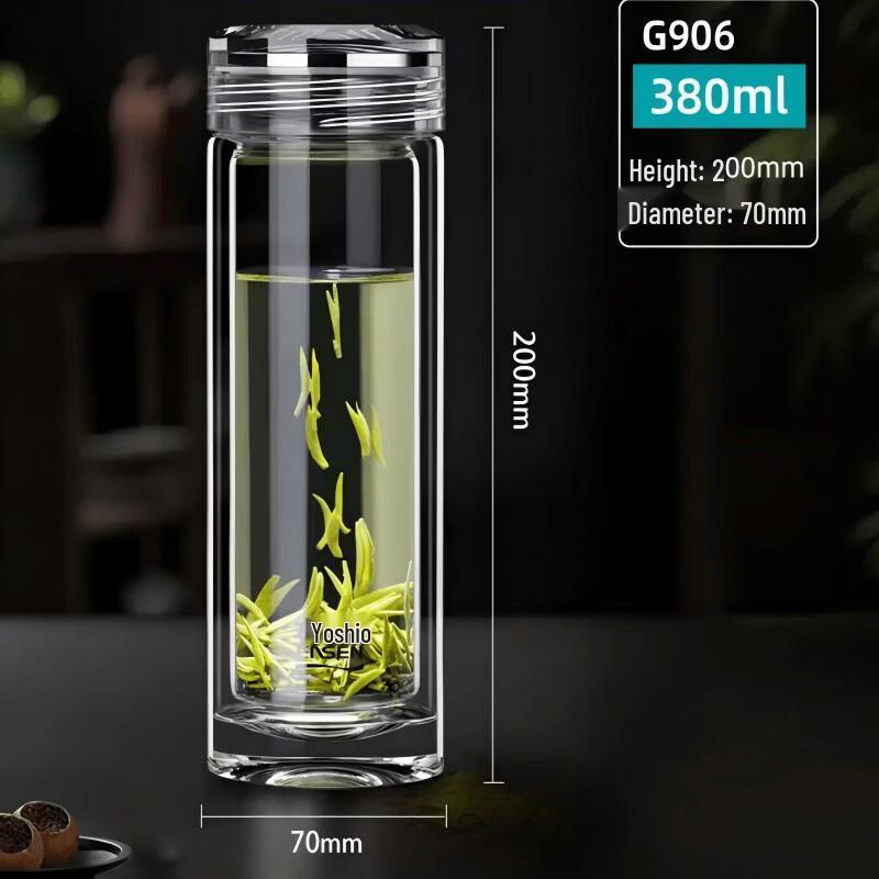 Shuiyisheng Double Wall Borosilicate Tea Cup