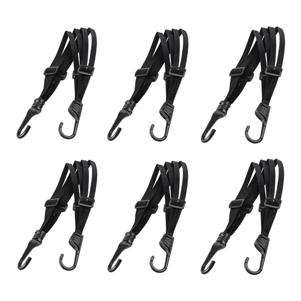Car Trunk Organizer Elastic Strap for Jeep Wrangler TJ JK JL Gladiator JT 1997-2025 Heavy Duty Cargo Strap Rope Hook Accessories