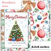 Holographic Christmas Gift Card Booklet Christmas Theme Christmas Gift Card Holder  Family Friends