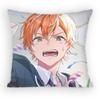 Project Sekai Anime Shinonome Akito Pillow Case Anti-Dustmite Pillowcase Invisible Zipper Silky Short Plush Sofa Cushion Cover
