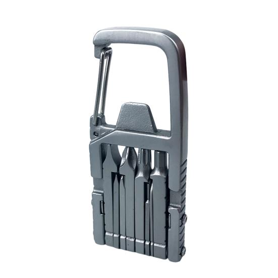 

Портативный многофункциональный инструмент для отдыха на природе 12 в 1, многоцелевая отвертка, открывалка для бутылок, держатель для телефона, карабин, портативный карманный мини-инструмент для кемпинга и домашнего ремонта 1pc