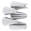 5Pcs/set Leaves Cream Decorated Mouth Nozzles Stainless Steel Baking Tools Nozzles Pastry Cake Decorating Pastry Fondant Tools