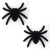Modèle d'Araignée Araignées Peluches Amusantes pour Halloween Araignée Noire Floquée 3D Réaliste Araignée de Simulation Cartoon Décorations de Fête de Bar