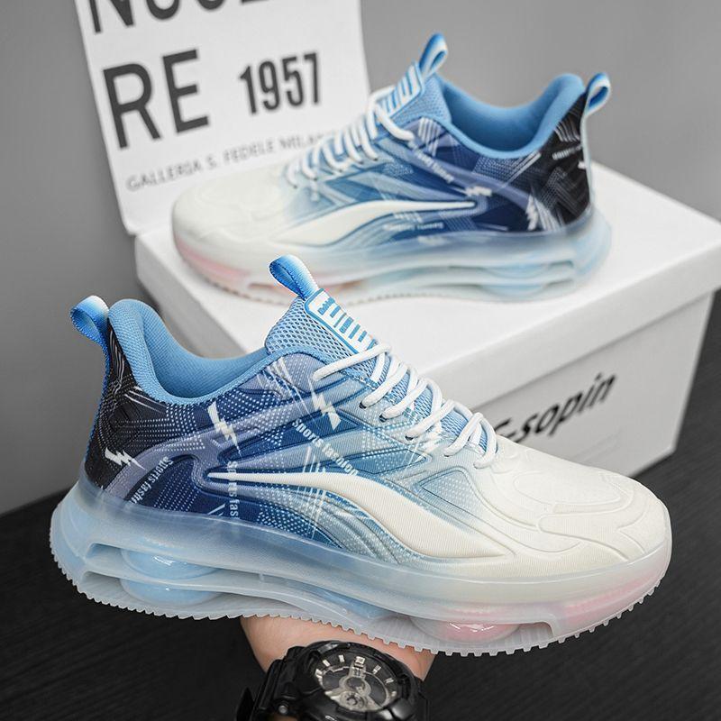 Sneakers męskie 2025 nowe letnie oddychające młodzieżowe buty siateczkowe męskie do biegania casualowe męskie wszechstronne buty taty