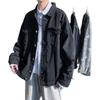 2021 Men's Korean Style Denim Jacket - Trendy, Loose, Versatile, Street Punk Fashion.