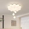 UOSU French Cream Style Flower LED Ceiling Light