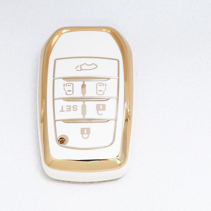 5 6 Button Auto Shell Keyless Protector Fob For Toyota Venza Hybrid Vehicles Sienna Rav4 Alphard Remote Car Key Case Cover
