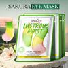 Cherry Blossom Eye Mask Anti Wrinkle Nourishing Improve Eye Bag Lighten Dark Circles Under Eyes Caviar Grape Seed Red Algae Collagen Eye Mask