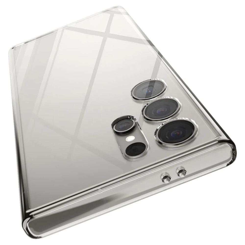Ultra Thin Clear Silicone Soft TPU Case for Samsung Galaxy S25 Ultra S24 S23 S21 S20 FE S22 Ultra Plus Bumper Cover