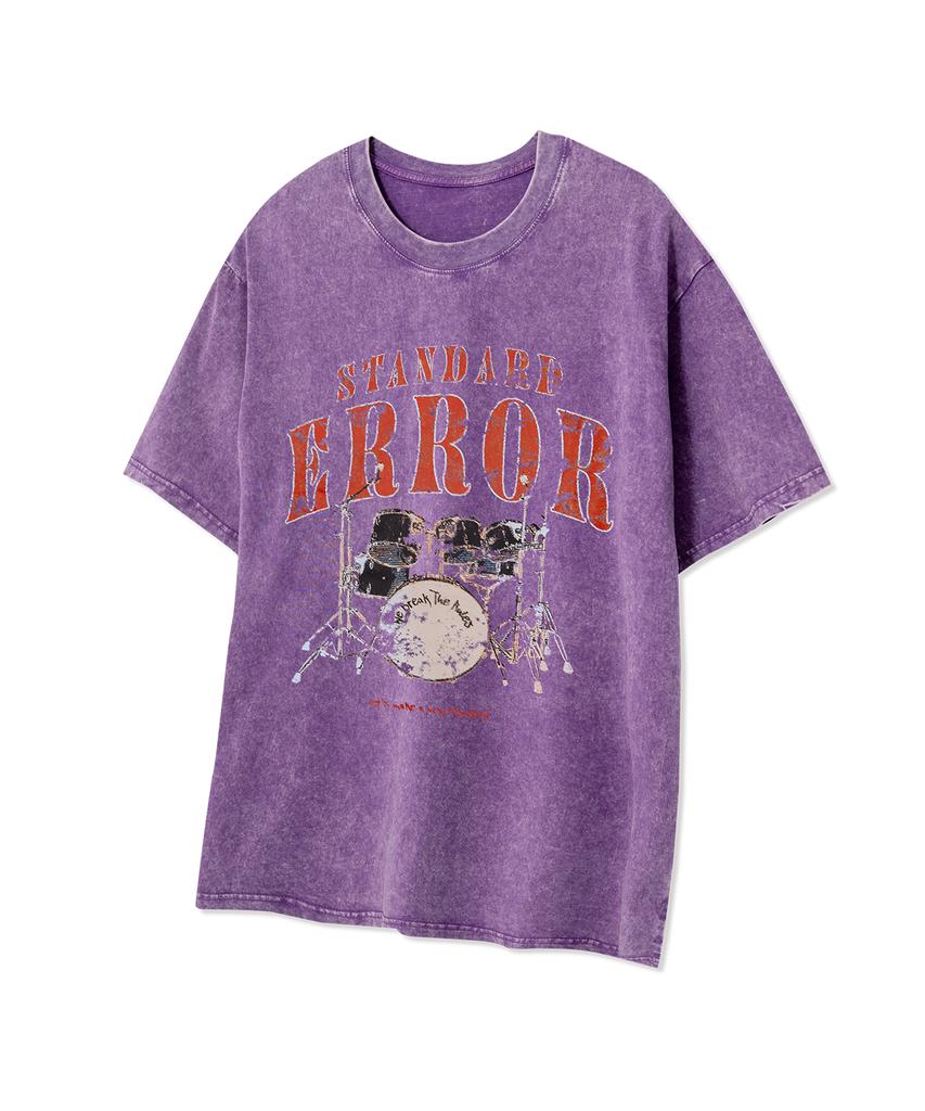 STANDARDERROR [2Pack] Pigment Short Sleeve T-Shirt Package (8 Types) (B Type)