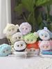Yooki Ocean Treasure Plush Mascot  Soothing Design  Blind Box Set of 8 + Small & Large Secrets (Crab's Treasure & Captain Turtle)  Fluffy Boa with