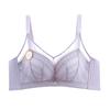 Steelless bra comfortable gather lace lace medium thickness small chest women's underwear close breast bra