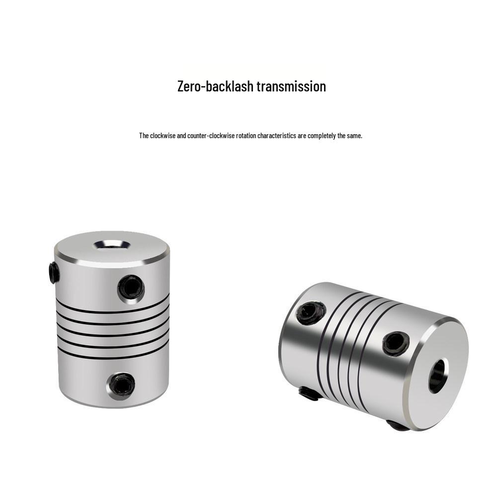 Hliníková flexibilní spojka pro 3D tiskárnu pro krokový motor enkodéru osy Z (5 x 8 mm)