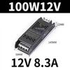 Black King Kong 12V To 24V LED Transformer: Silent, Slim, New Model Power Adapter for LED Strip Lights.