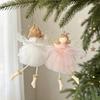 Soft Plush Material Christmas Angel Ornament Angel Hanging Pendant  Holiday Gift Giving