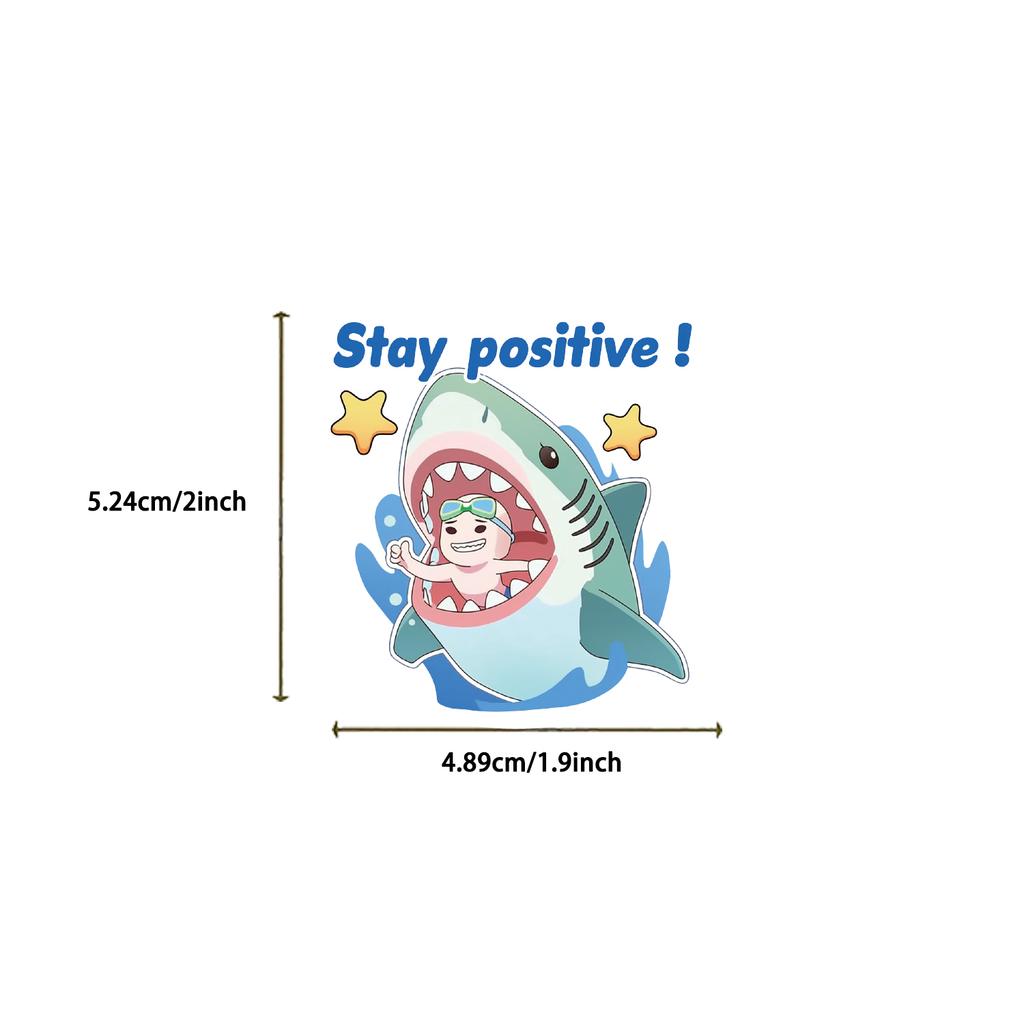 50PCS Adult Fun Stickers Painted Graffiti Text Animal Logo Cup Laptop Cell Phone Luggage Decoration Waterproof Stickers