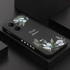 Blättrige Lilie Handyhülle Für Huawei Honor 600 500 400 300 200 100 90 Pro Lite Smart Magic 8 7 4 Silikon Weiche Hülle