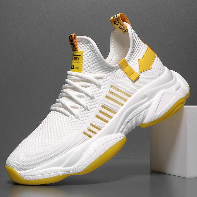 Übergröße Herrenschuhe Frühling und Herbst 2025 neue Mesh-Sportschuhe Mode Freizeitschuhe dicke Sohle Innenhöhe erhöhen Dad-Schuhe