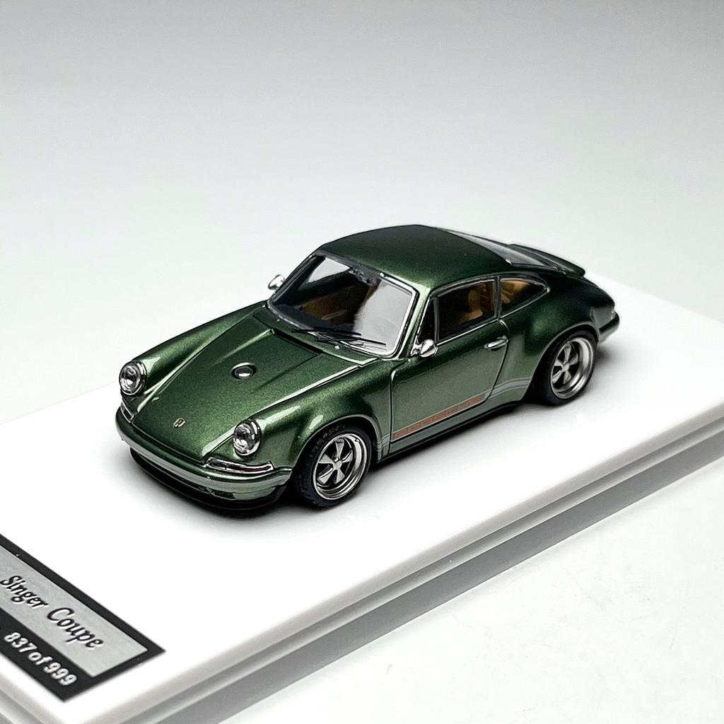 ZM 1:64 Scale Diecast Alloy Porsche 911 Singer Coupe DLS Toys Cars Model Classics Nostalgia Adult Gifts Souvenir Static Display
